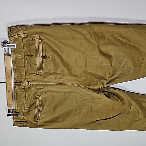 American Eagle 33x32 tan slim straight pants - Picture 4 of 8